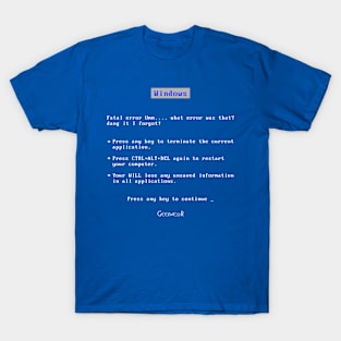 Windows fatal error T-Shirt